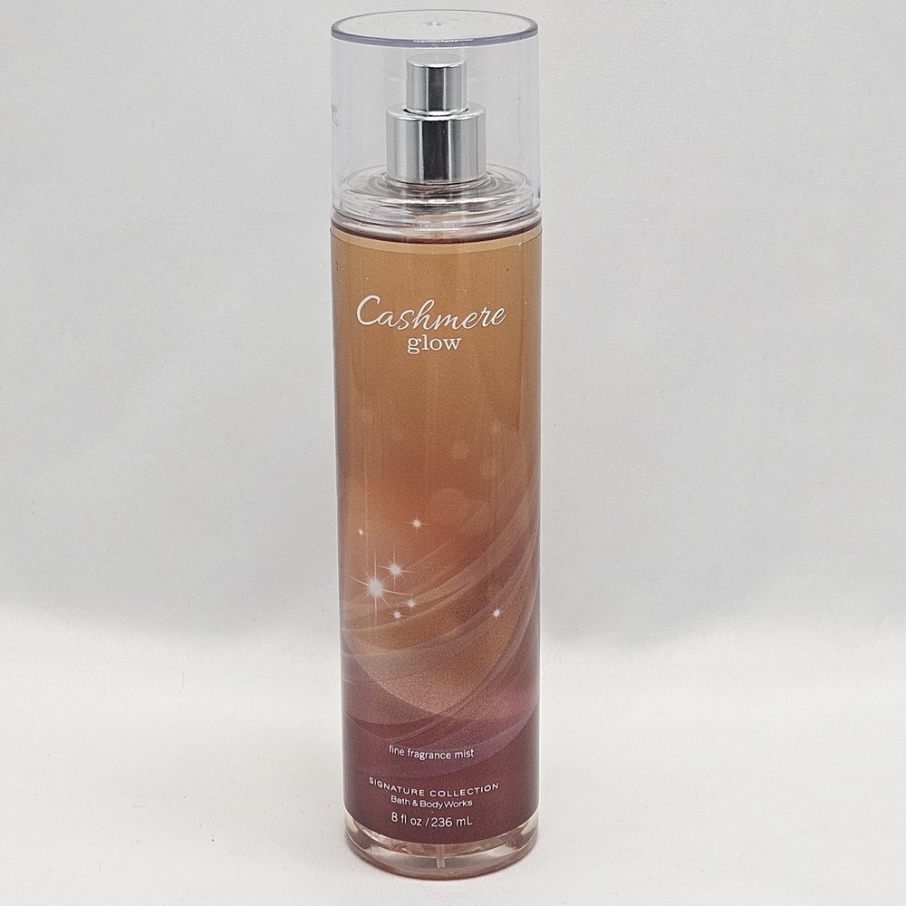 Bath & Body Works Cashmere Glow Fine Fragrance Mist 8 FL‎ OZ New - Discontinued